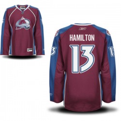 Authentic Reebok Women's Freddie Hamilton Maroon Alternate Jersey - NHL 13 Colorado Avalanche