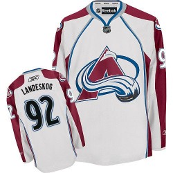 Authentic Reebok Adult Gabriel Landeskog Away Jersey - NHL 92 Colorado Avalanche