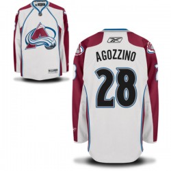 Authentic Reebok Adult Andrew Agozzino Home Jersey - NHL 28 Colorado Avalanche