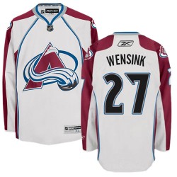 Authentic Reebok Adult John Wensink Away Jersey - NHL 27 Colorado Avalanche