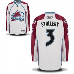 Authentic Reebok Adult Karl Stollery Home Jersey - NHL 3 Colorado Avalanche