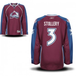 Premier Reebok Women's Karl Stollery Maroon Alternate Jersey - NHL 3 Colorado Avalanche