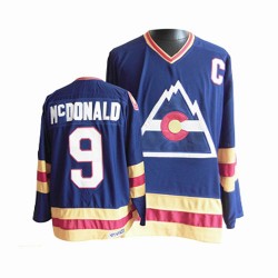 Authentic CCM Adult Lanny McDonald Throwback Jersey - NHL 9 Colorado Avalanche