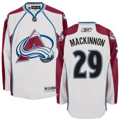 Premier Reebok Youth Nathan MacKinnon Away Jersey - NHL 29 Colorado Avalanche