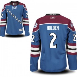 Authentic Reebok Women's Nick Holden Alternate Jersey - NHL 2 Colorado Avalanche