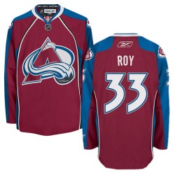 Authentic Reebok Youth Patrick Roy Burgundy Home Jersey - NHL 33 Colorado Avalanche