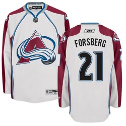 Premier Reebok Adult Peter Forsberg Away Jersey - NHL 21 Colorado Avalanche