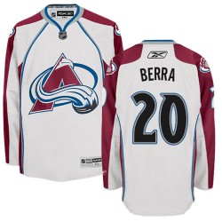 Authentic Reebok Adult Reto Berra Away Jersey - NHL 20 Colorado Avalanche