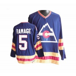 Authentic CCM Adult Rob Ramage Throwback Jersey - NHL 5 Colorado Avalanche