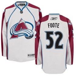 Authentic Reebok Adult Adam Foote Away Jersey - NHL 52 Colorado Avalanche