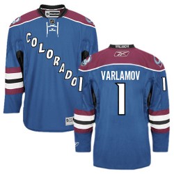 Premier Reebok Adult Semyon Varlamov Third Jersey - NHL 1 Colorado Avalanche