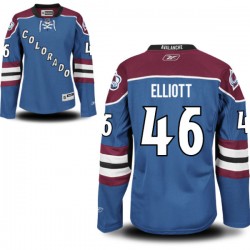 Authentic Reebok Women's Stefan Elliott Alternate Jersey - NHL 46 Colorado Avalanche