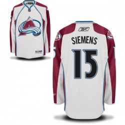 Authentic Reebok Adult Duncan Siemens Home Jersey - NHL 15 Colorado Avalanche