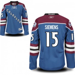 Premier Reebok Women's Duncan Siemens Alternate Jersey - NHL 15 Colorado Avalanche