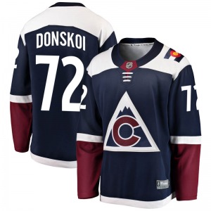 Breakaway Fanatics Branded Youth Joonas Donskoi Navy Alternate Jersey - NHL Colorado Avalanche