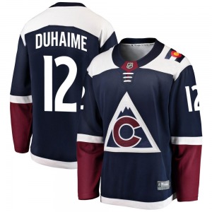 Breakaway Fanatics Branded Youth Brandon Duhaime Navy Alternate Jersey - NHL Colorado Avalanche