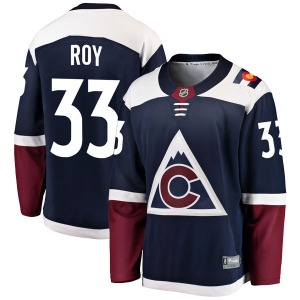 Breakaway Fanatics Branded Youth Patrick Roy Navy Alternate Jersey - NHL Colorado Avalanche