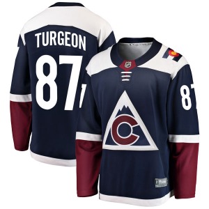 Breakaway Fanatics Branded Youth Pierre Turgeon Navy Alternate Jersey - NHL Colorado Avalanche