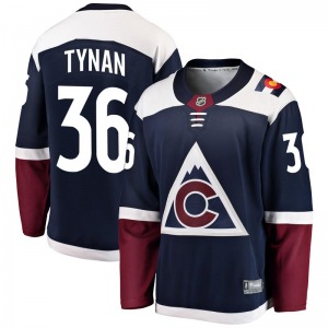Breakaway Fanatics Branded Youth T.J. Tynan Navy Alternate Jersey - NHL Colorado Avalanche