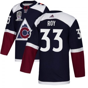 Authentic Adidas Youth Patrick Roy Navy Alternate 2022 Stanley Cup Champions Jersey - NHL Colorado Avalanche