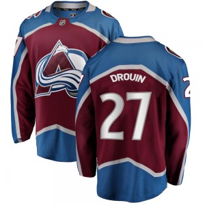 Breakaway Fanatics Branded Youth Jonathan Drouin Maroon Home Jersey - NHL Colorado Avalanche
