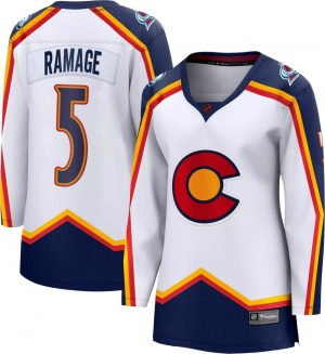 Breakaway Fanatics Branded Women's Rob Ramage White Special Edition 2.0 Jersey - NHL Colorado Avalanche