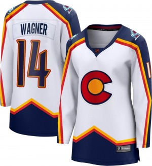 Breakaway Fanatics Branded Women's Chris Wagner White Special Edition 2.0 Jersey - NHL Colorado Avalanche