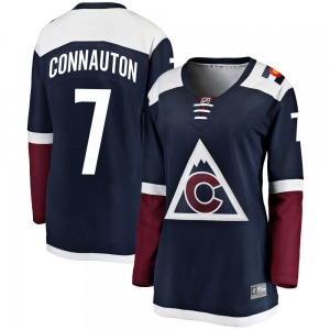 Breakaway Fanatics Branded Women's Kevin Connauton Navy ized Alternate Jersey - NHL Colorado Avalanche