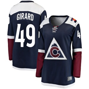 Breakaway Fanatics Branded Women's Samuel Girard Navy Alternate Jersey - NHL Colorado Avalanche