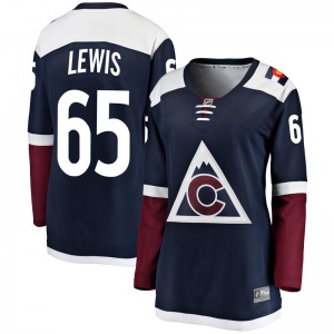 Breakaway Fanatics Branded Women's Ty Lewis Navy Alternate Jersey - NHL Colorado Avalanche