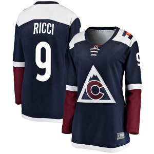 Breakaway Fanatics Branded Women's Mike Ricci Navy Alternate Jersey - NHL Colorado Avalanche