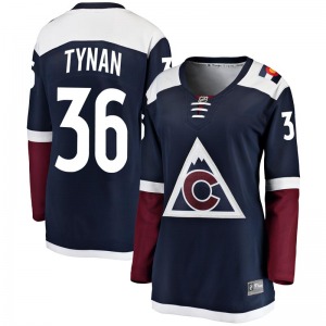Breakaway Fanatics Branded Women's T.J. Tynan Navy Alternate Jersey - NHL Colorado Avalanche