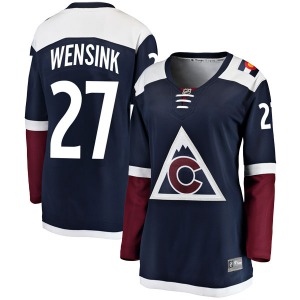 Breakaway Fanatics Branded Women's John Wensink Navy Alternate Jersey - NHL Colorado Avalanche