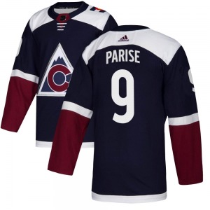 Authentic Adidas Youth Zach Parise Navy Alternate Jersey - NHL Colorado Avalanche