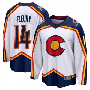 Breakaway Fanatics Branded Youth Theoren Fleury White Special Edition 2.0 Jersey - NHL Colorado Avalanche