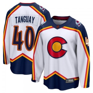 Breakaway Fanatics Branded Youth Alex Tanguay White Special Edition 2.0 Jersey - NHL Colorado Avalanche