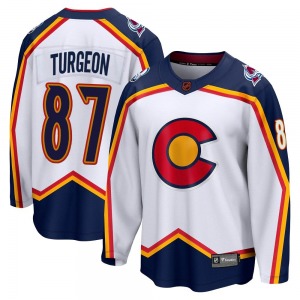 Breakaway Fanatics Branded Youth Pierre Turgeon White Special Edition 2.0 Jersey - NHL Colorado Avalanche