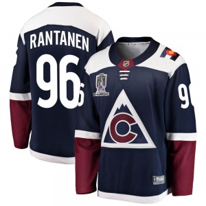 Breakaway Fanatics Branded Youth Mikko Rantanen Navy Alternate 2022 Stanley Cup Champions Jersey - NHL Colorado Avalanche