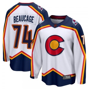 Breakaway Fanatics Branded Adult Alex Beaucage White Special Edition 2.0 Jersey - NHL Colorado Avalanche