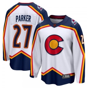 Breakaway Fanatics Branded Adult Scott Parker White Special Edition 2.0 Jersey - NHL Colorado Avalanche