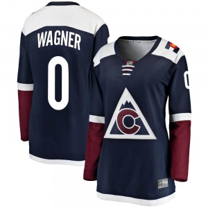 Breakaway Fanatics Branded Women's Ryan Wagner Navy Alternate Jersey - NHL Colorado Avalanche